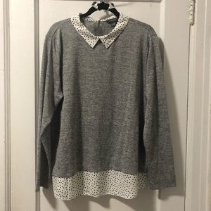 Primary Grey Jumper with Collar